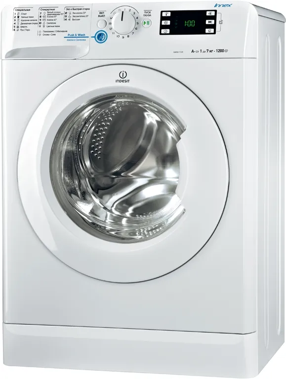 Стиральная машина Indesit NWSK 7125 в Астане и Казахстане от магазина Ammina