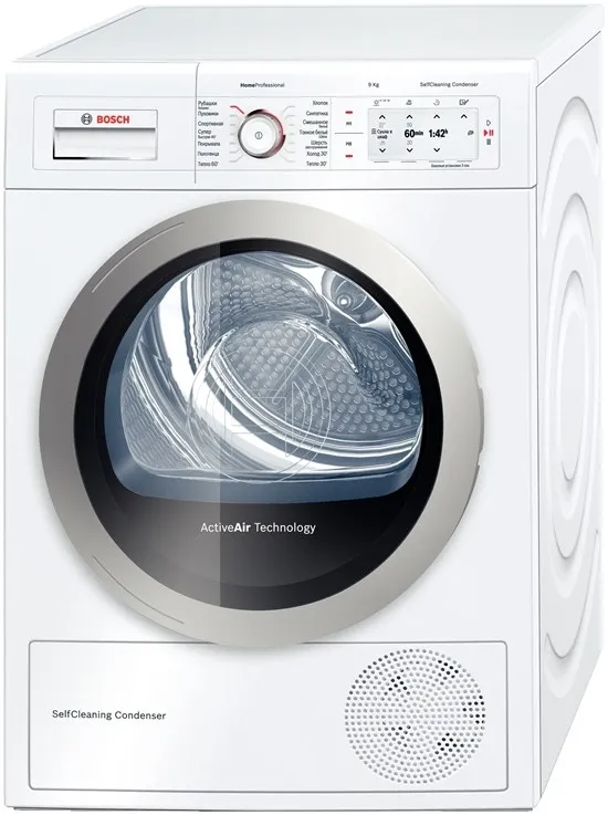 Сушильная машина Bosch WTY 87780 в Астане и Казахстане от магазина Ammina